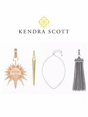 Kendra Scott Sun & Tassel Charm Necklace Set